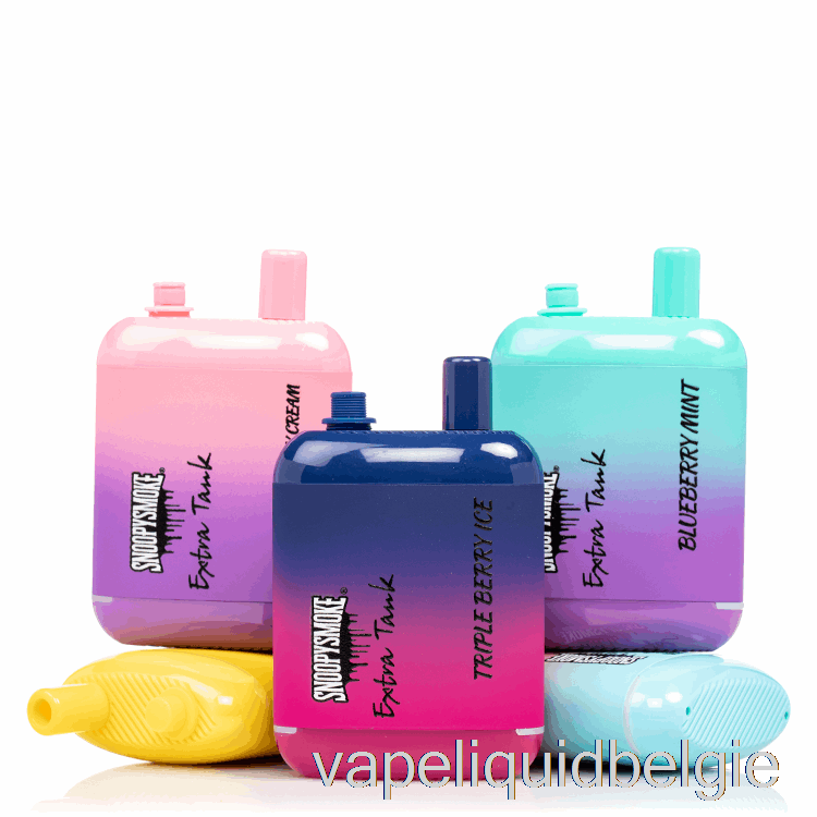 Vape België Snoopy Smoke Extra Tank 2 15000 Wegwerp Ananasijs